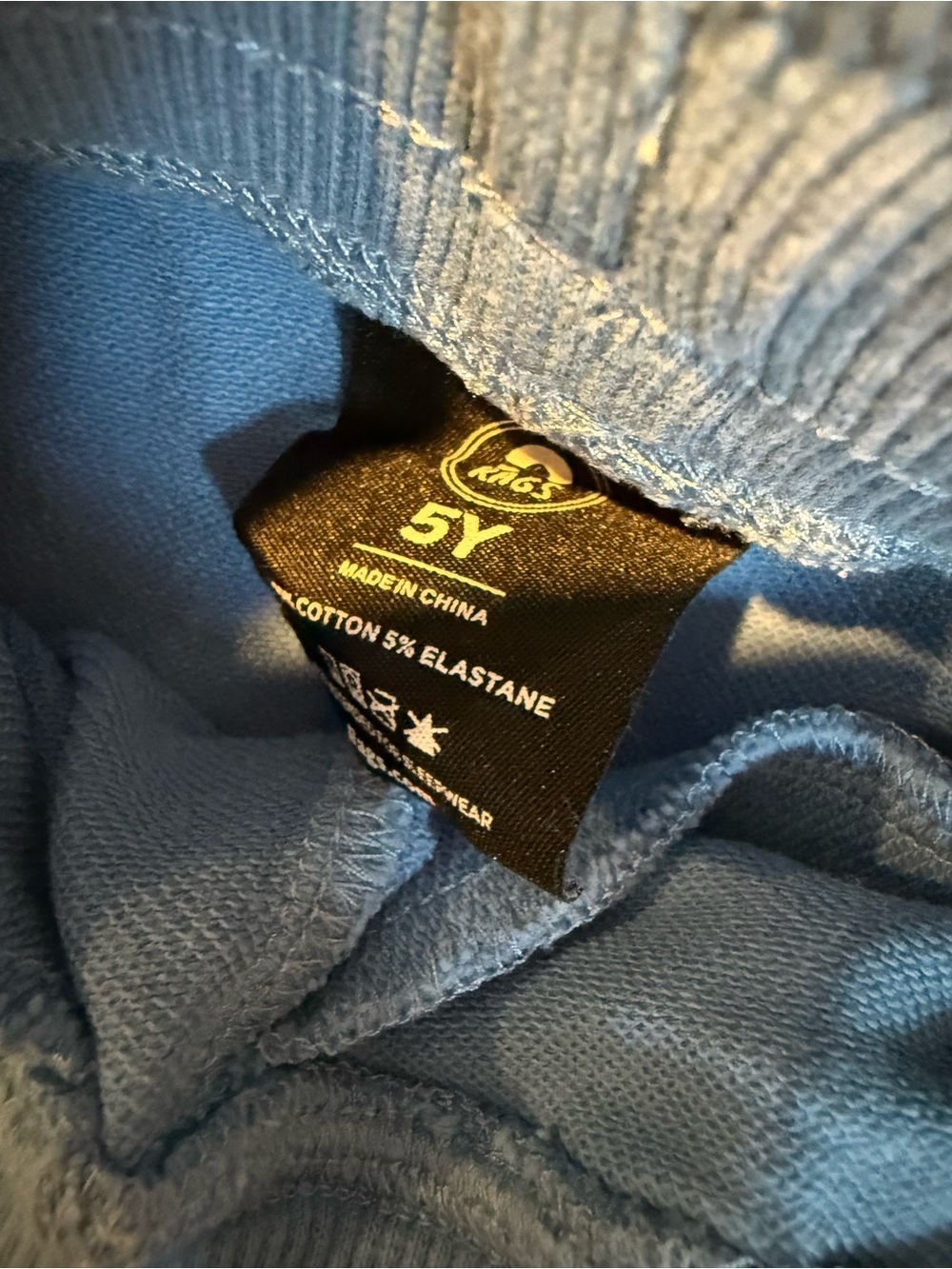 Rags to Raches Kids Teal Blue Jogger Pants - Picture 2 of 3
